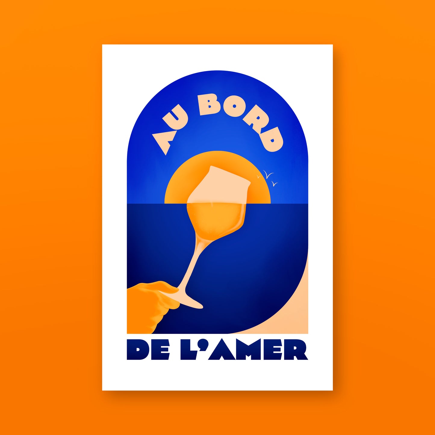 Au Bord de l'Amer | Affiche Collector - 20 exp