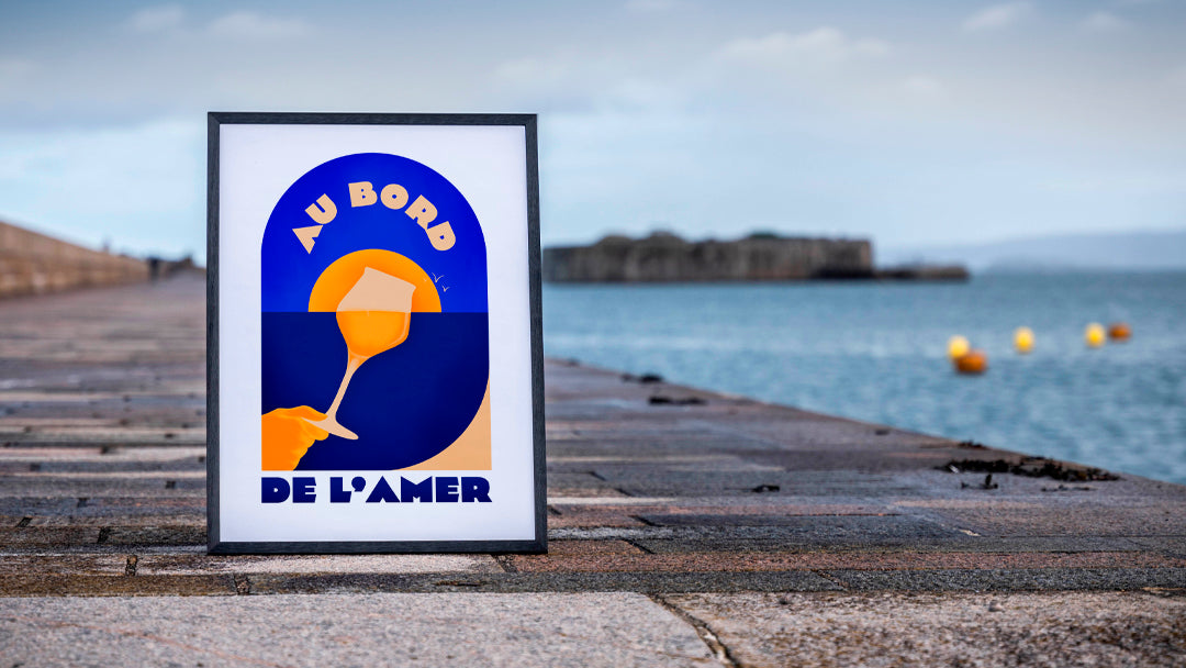 Au Bord de l'Amer | Affiche Collector - 20 exp